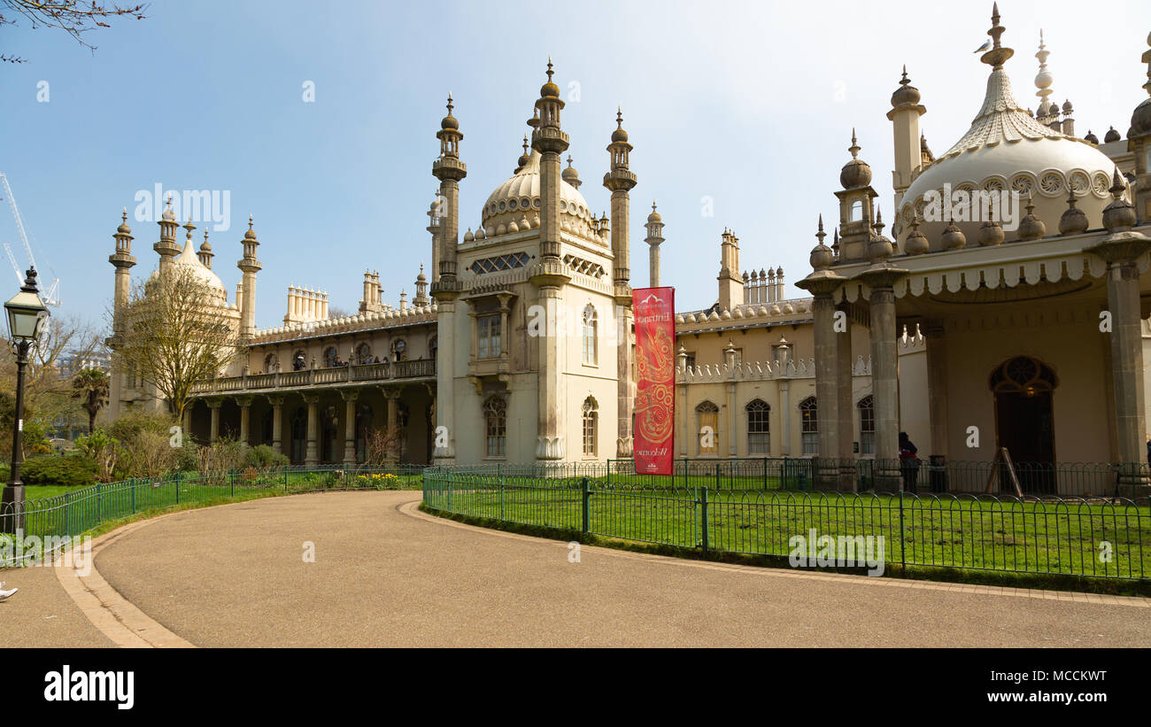 Brighton Marathon Weekend 14th April 2018 Stock Photo