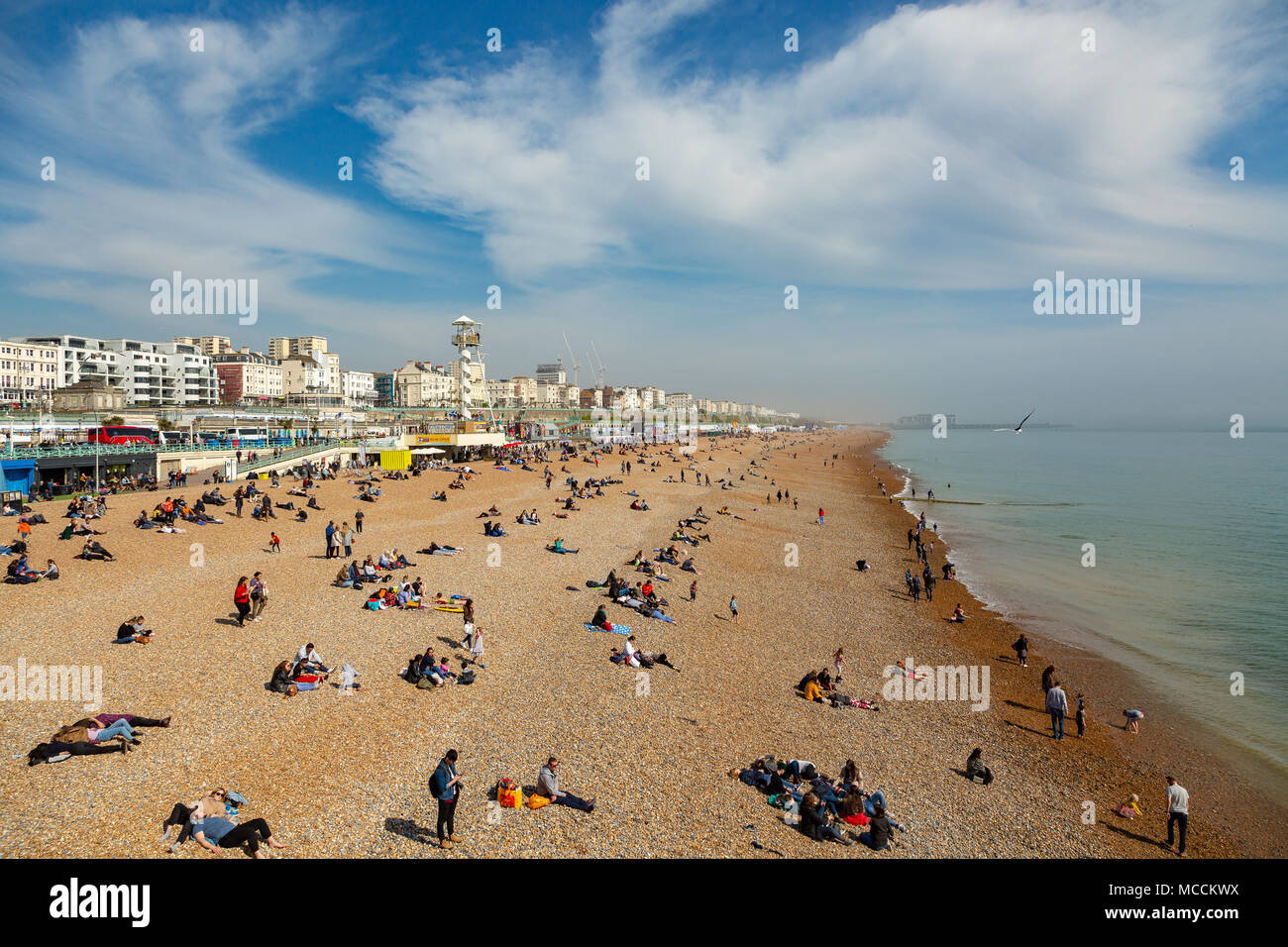 Brighton Marathon Weekend 14th April 2018 Stock Photo