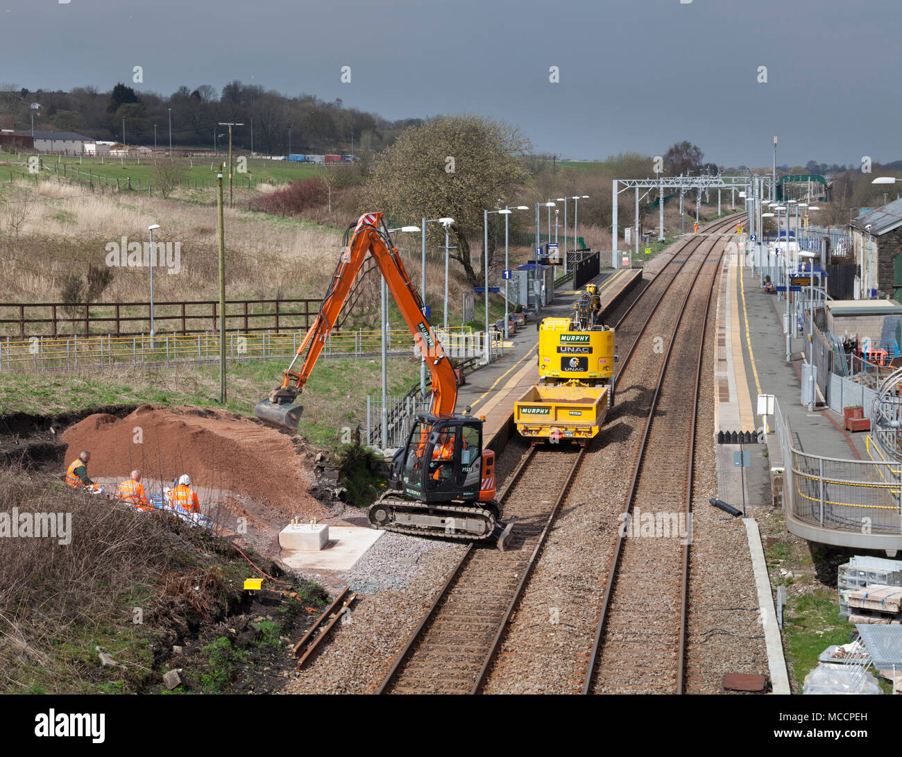 Preston to bolton railway line hires stock photography and images Alamy