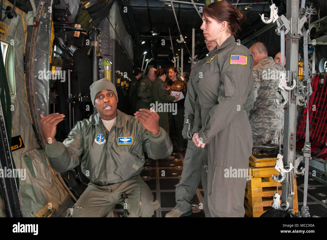 Members of the Air National Guard from across the nation get a