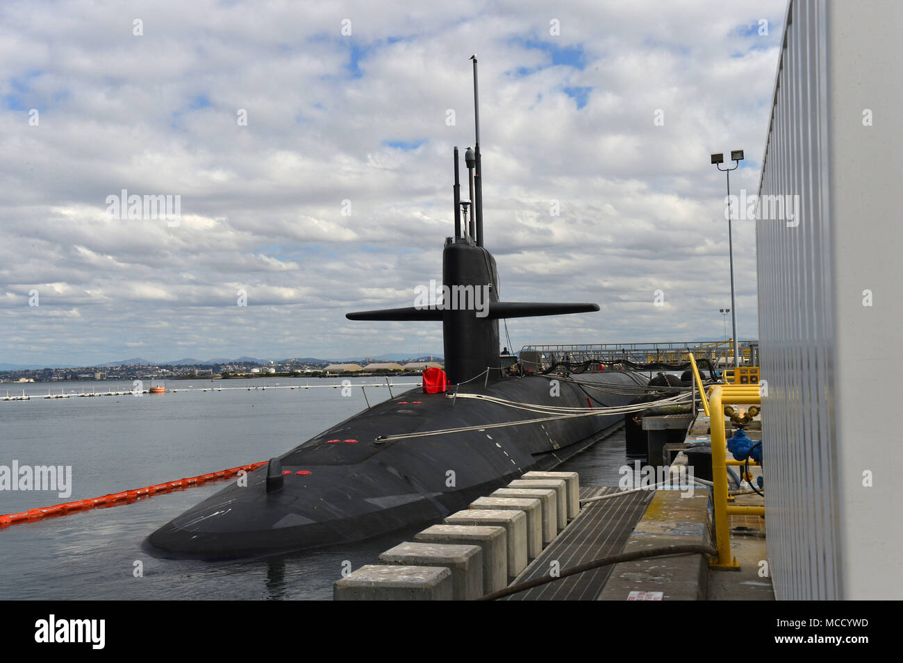 180213-N-UK333-005 SAN DIEGO (Feb. 13, 2018) The Ohio-class ballistic ...