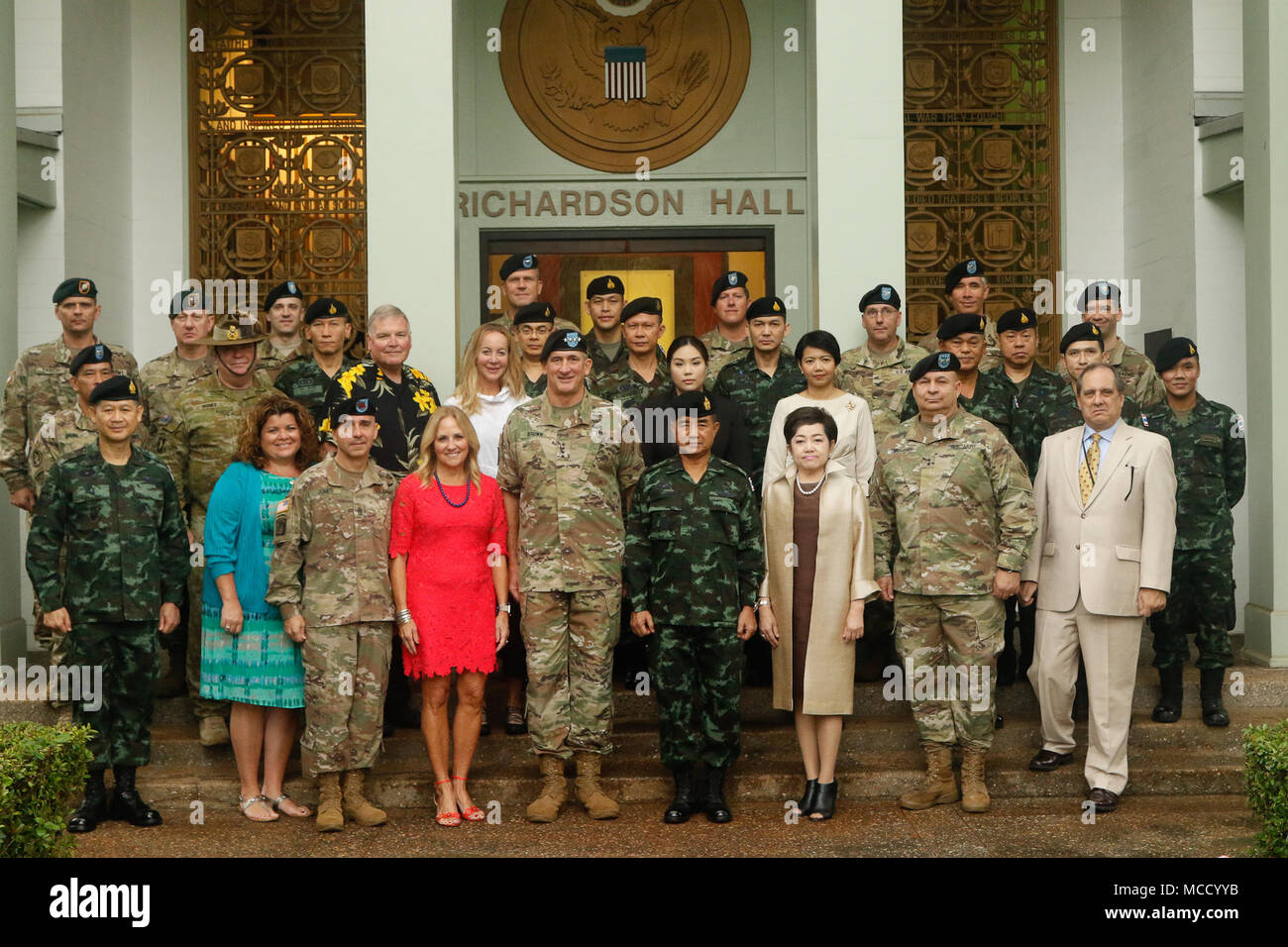 U.S. Army-Pacific Commanding Gen. Robert B. Brown, honors Royal 