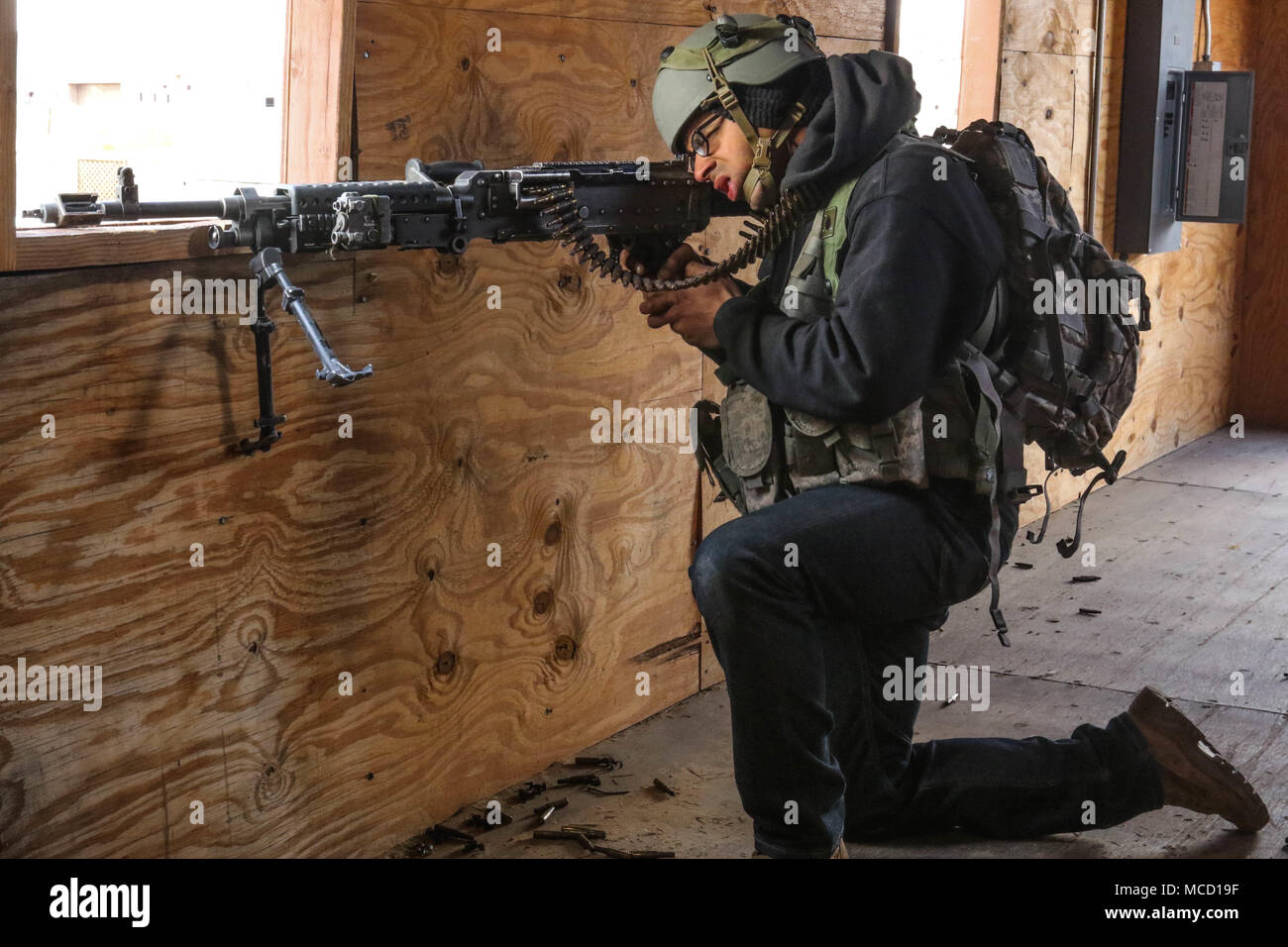 FORT IRWIN, Calif. – Trooper of the 11th Armored Cavalry Regiment ...