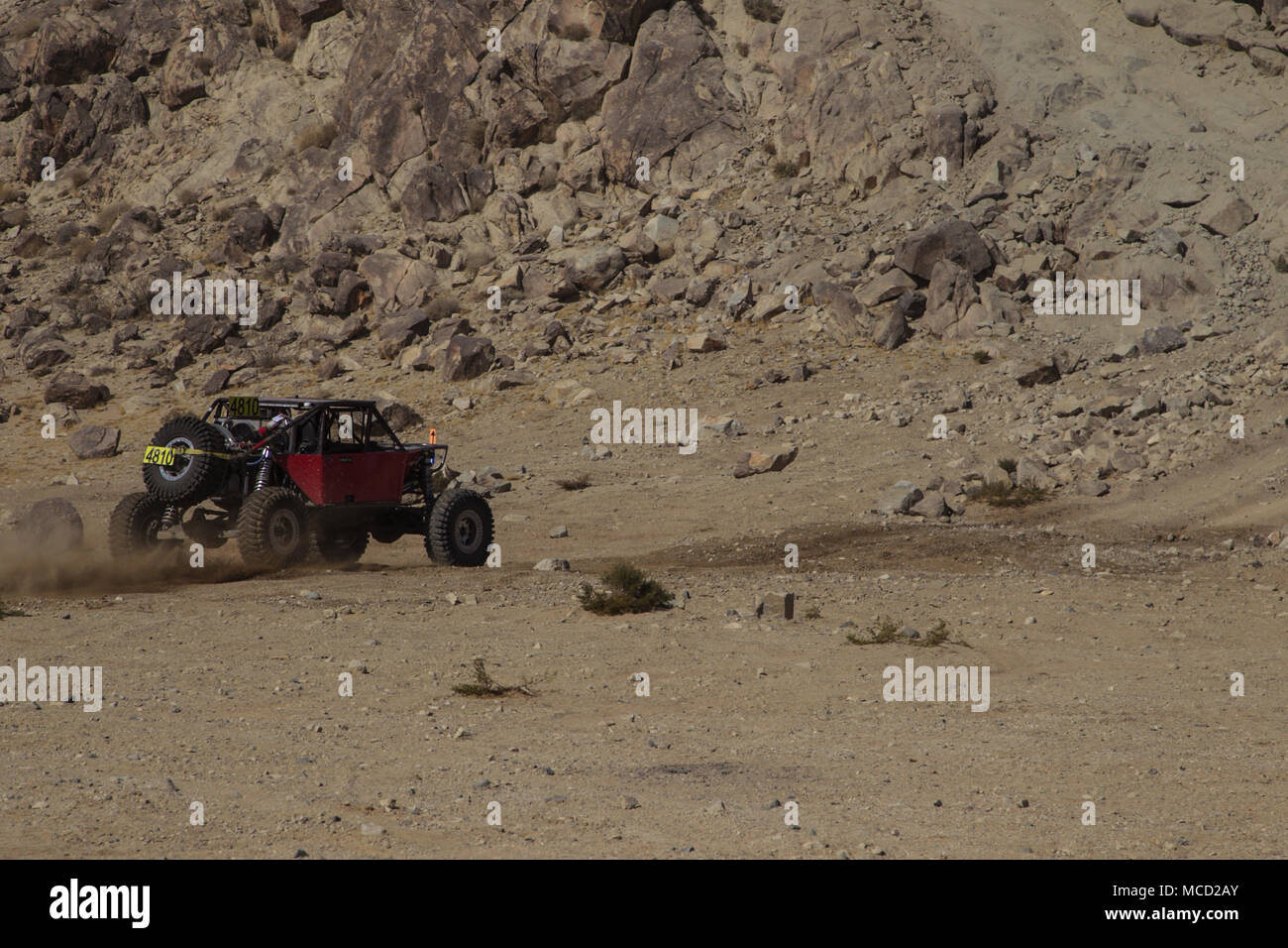 An ultimate 4400 racer practices near Front Door during the King of the