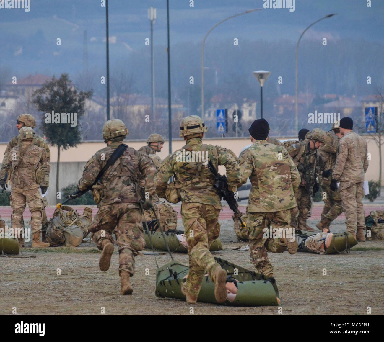 Ruck march paratroopers hi-res stock photography and images - Alamy