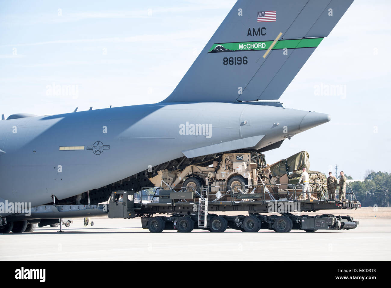POPE ARMY AIRFIELD, N.C. — Airmen from the 43d Air Mobility Squadron