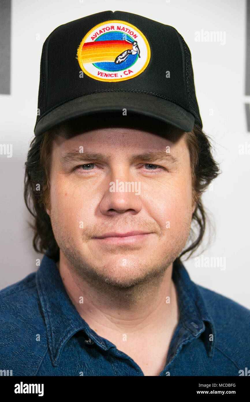 New York, NY -April 14 2018: Josh McDermitt attends 'The Walking Dead' Season 8 finale and the 'Fear the Walking Dead' Season 4 premiere at AMC's Empire Theatre located on 234 West 42nd Street - Alamy Live News/ Sppider Stock Photo