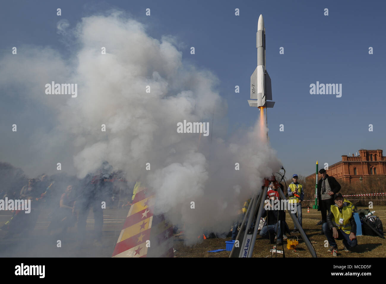 Celebration of yuri gagarins first flight hi-res stock photography and ...