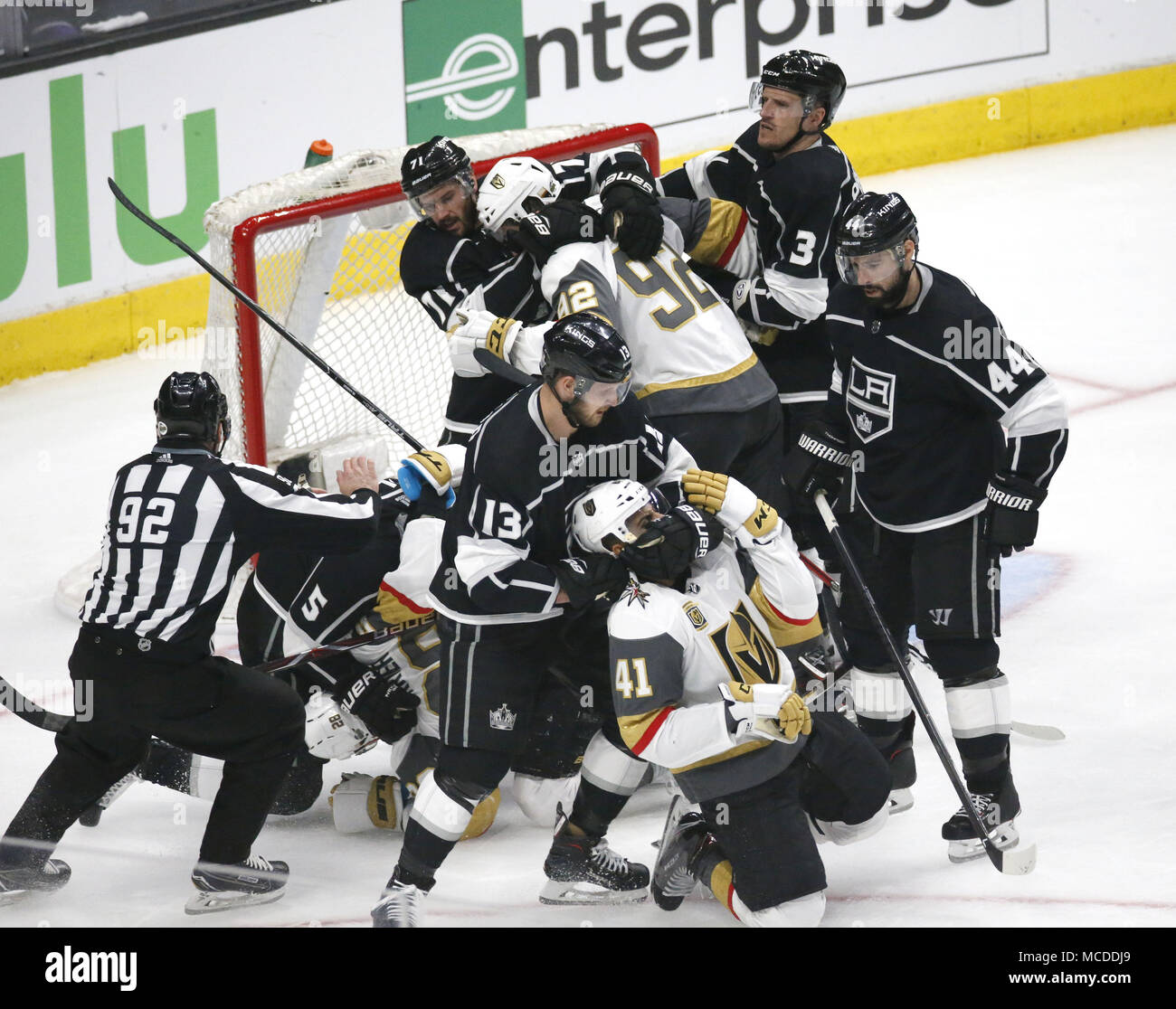 Golden knights hockey game hires stock photography and images Alamy