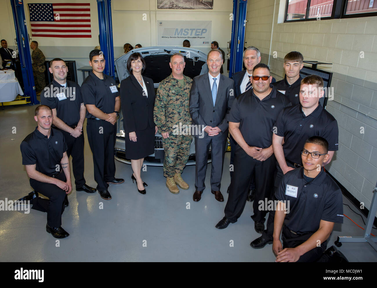 Bernhard Kuhnt, president and CEO of BMW North America, Brigadier ...