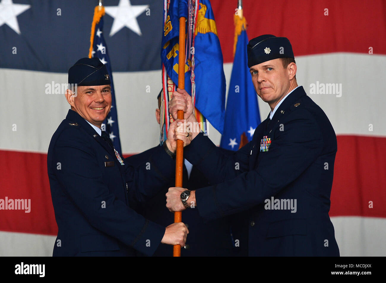 U.S. Air Force Lt. Col. Charles Fallon, 55th Fighter Squadron (FS ...