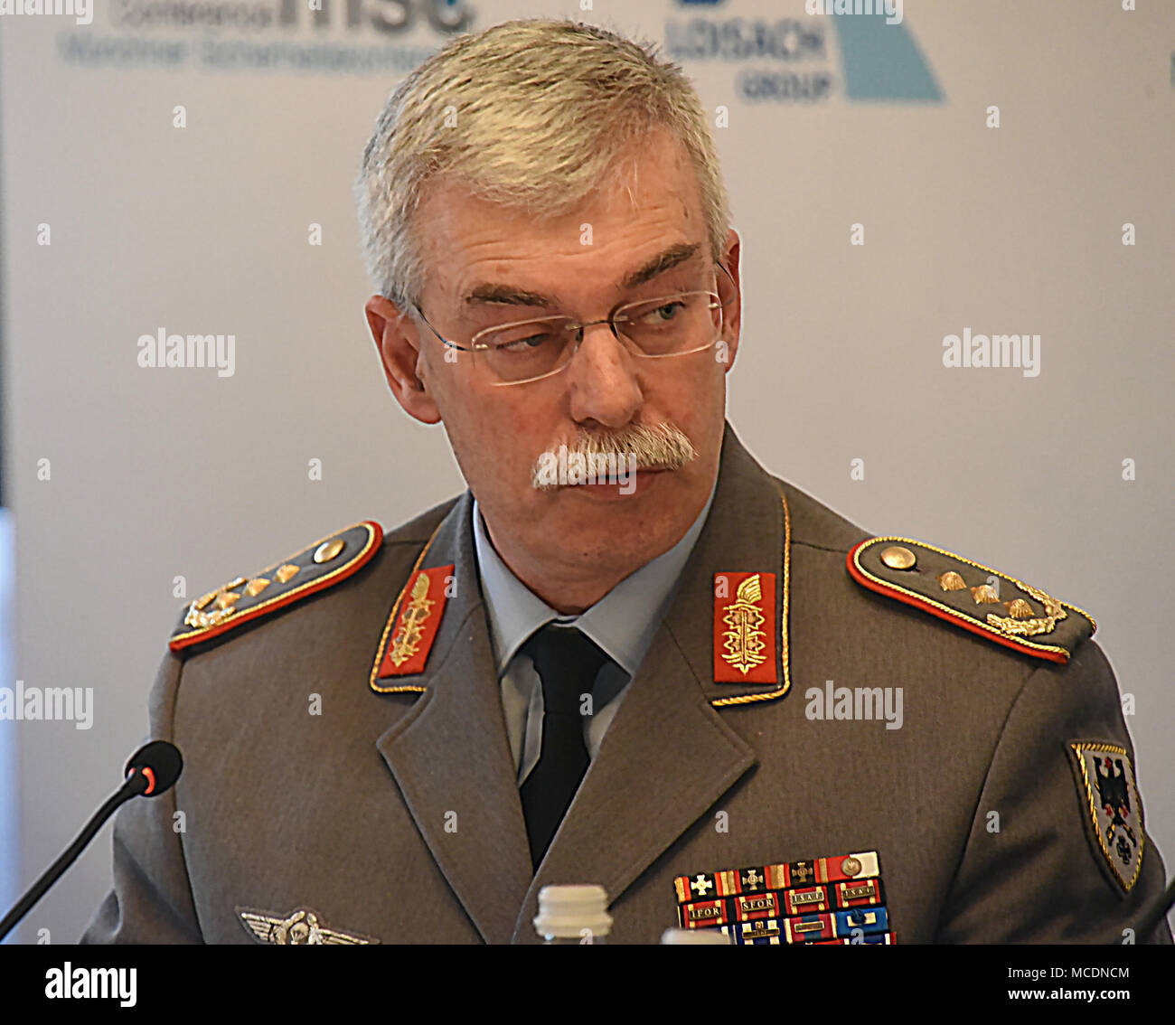 MUNICH (Feb. 19, 2018) Commander of the German Army Lt. Gen. Jörg
