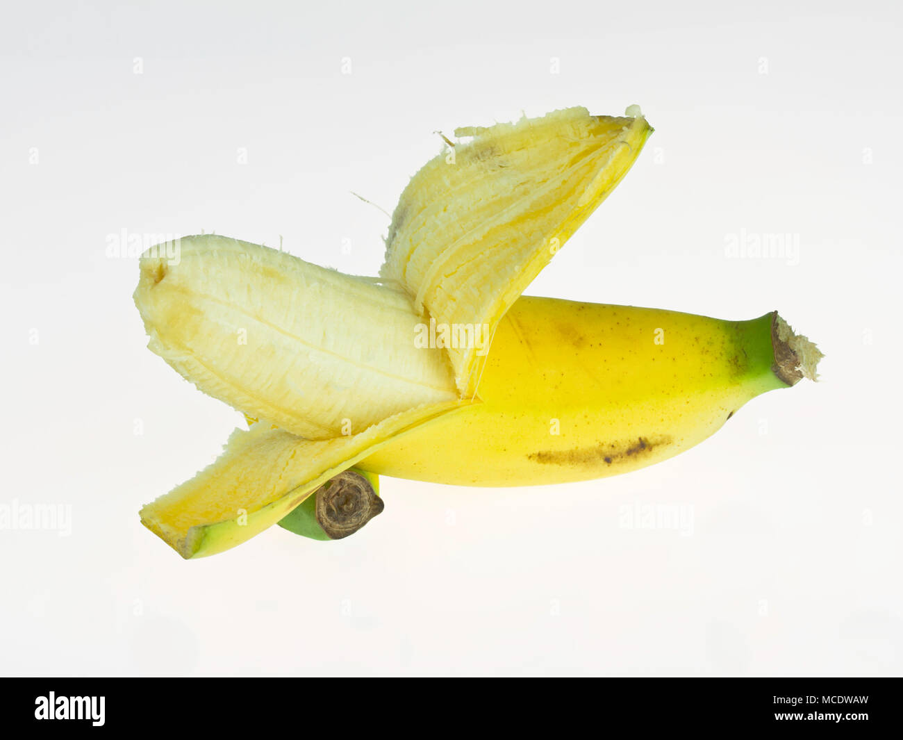 Bananas isolated on white background Stock Photo Alamy