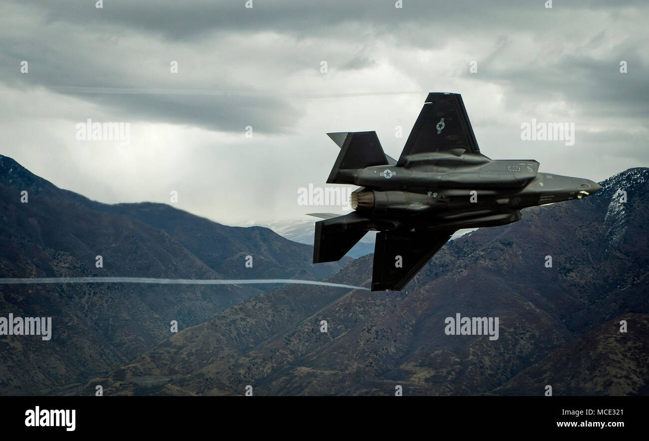 Two U.S. Air Force F-35A Lightning II, assigned to the 4th Fighter ...