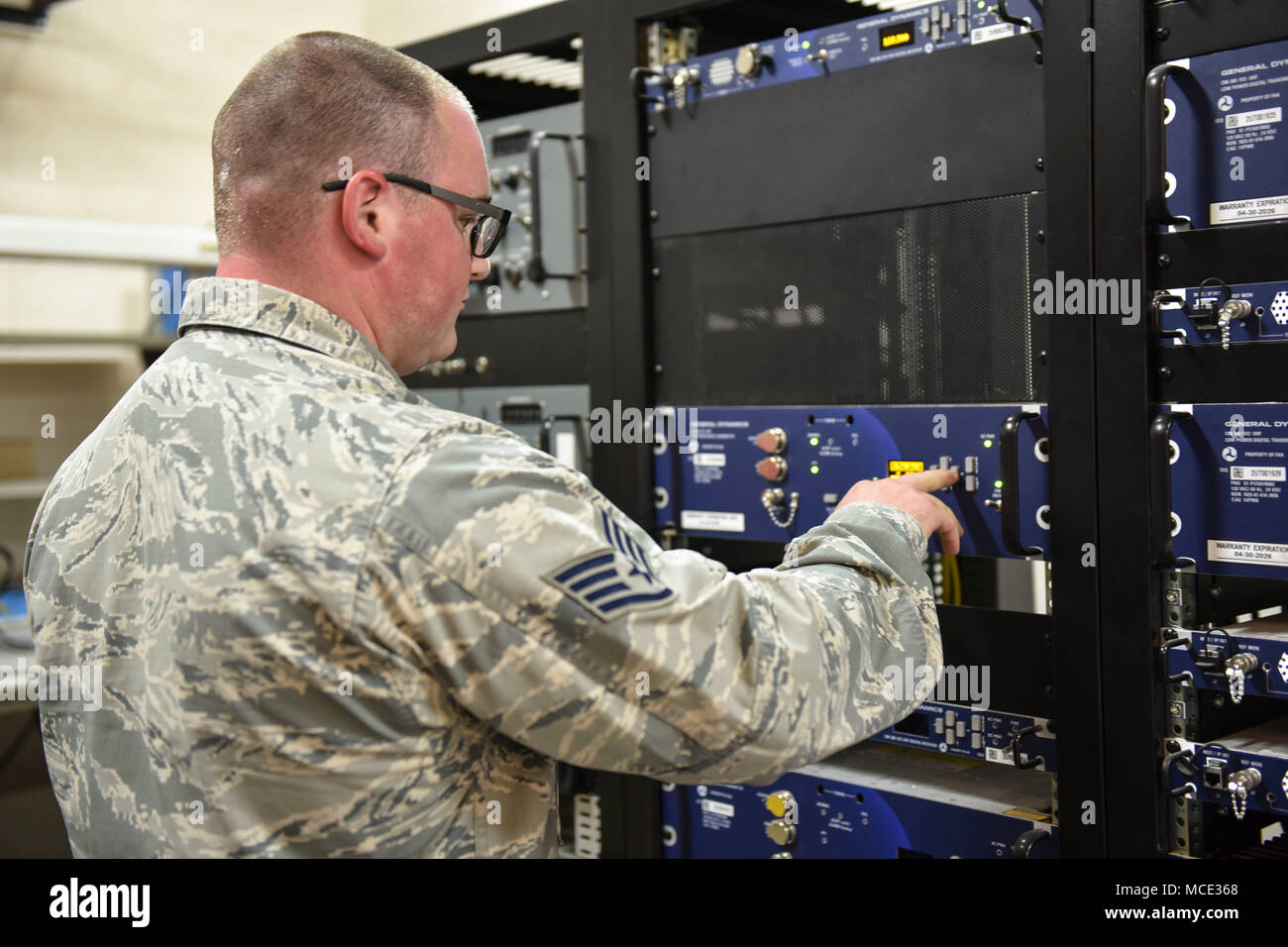 U.S. Air Force Staff Sgt. Phillip Long, Airfield System Supervisor