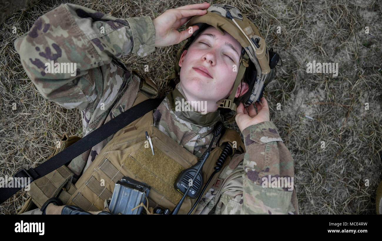 Airman 1st Class Kristen Heller, combat photojournalist, 1st Combat