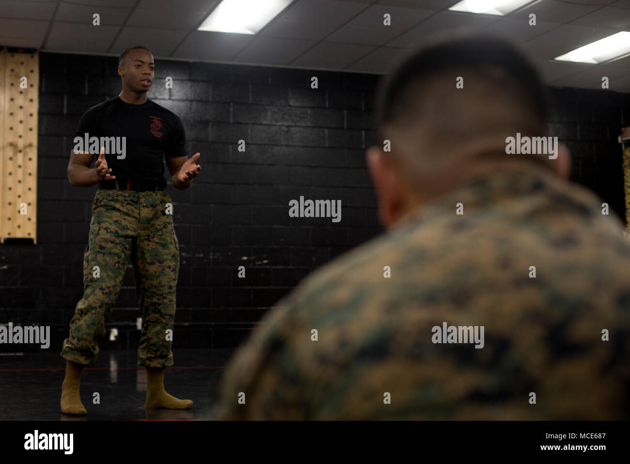 A Marine Corps Martial Arts Program Instructor, Instructional Training