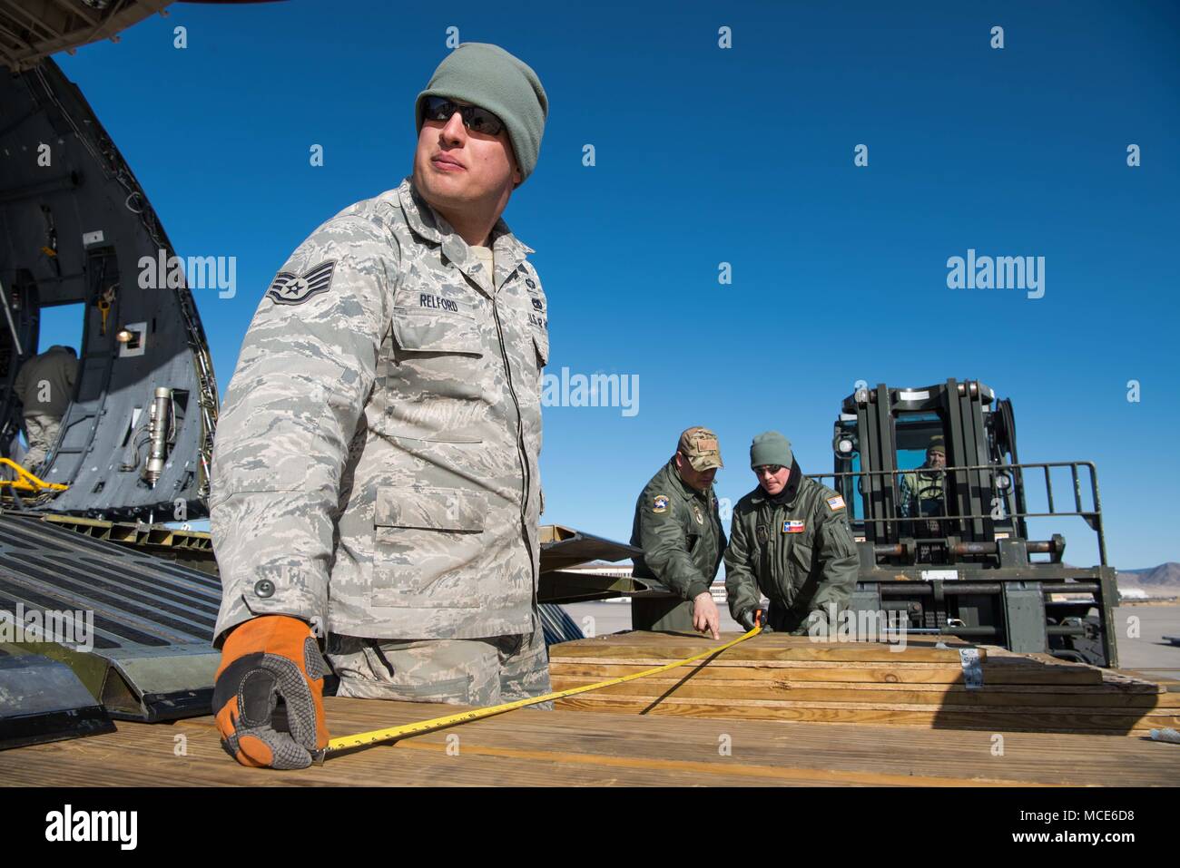 U.S. Air Force Staff Sgt. William Relford, 377th Logistics Readiness