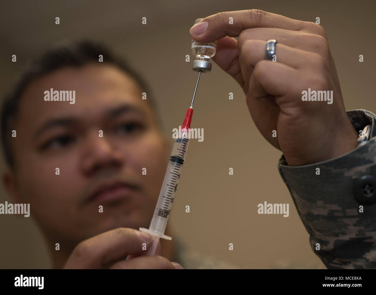 U.S. Air Force Staff Sgt. Ver Ringais, 633rd Medical Operations