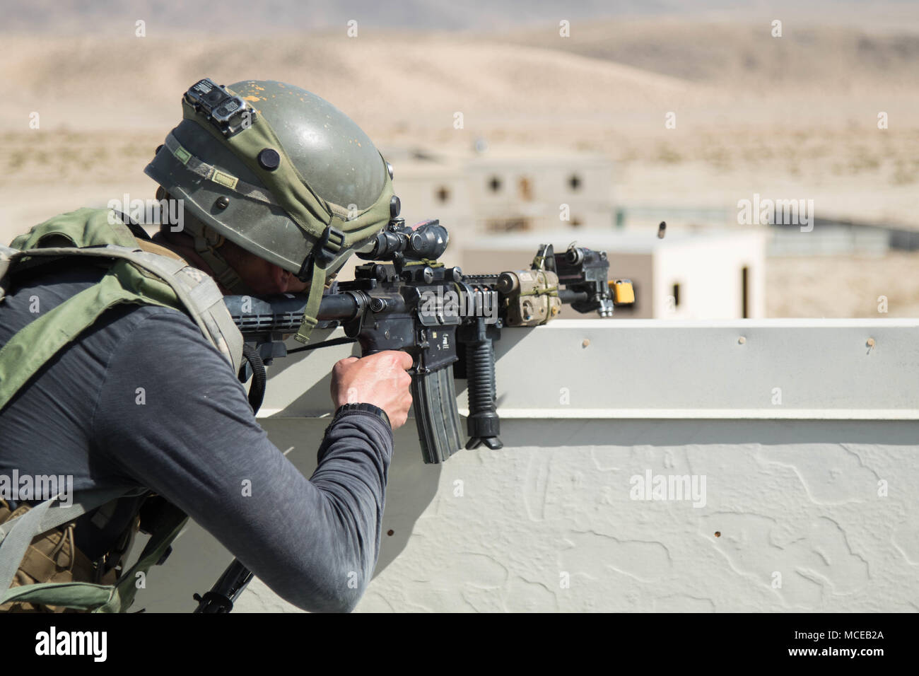 FORT IRWIN, Calif. – 11th Armored Cavalry Regiment Troopers defended ...
