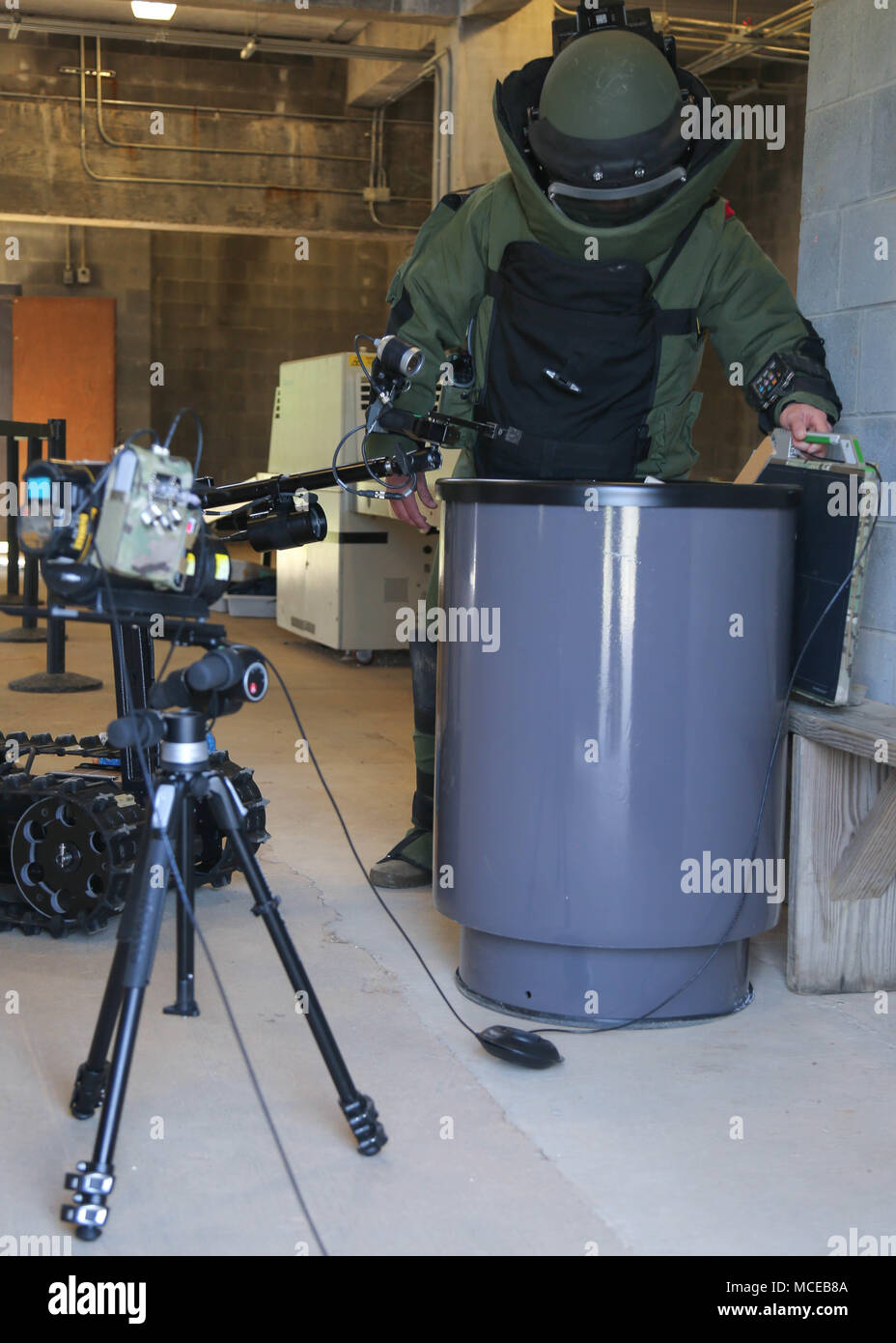 U.S. Army Staff Sgt. John Velasquez, 663D Ordnance Company EOD, 242D