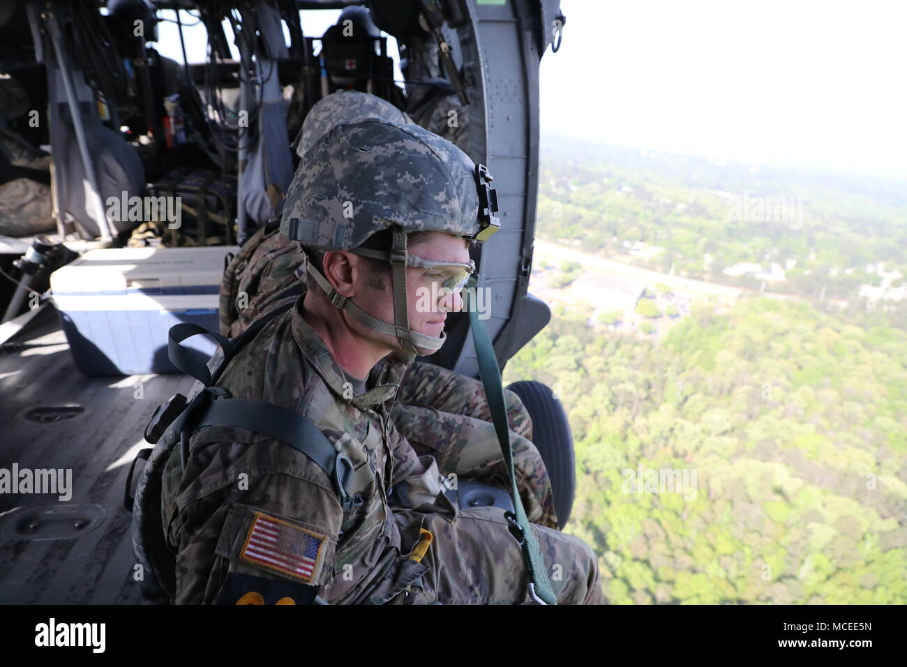 U.S. Army Rangers 1st Lt. Kendall Ward and Capt. Matthew Thwaites ...