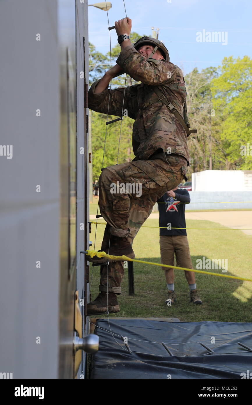 U.S. Army Ranger 1st Lt. Joseph Royster, assigned to the 3rd U.S ...