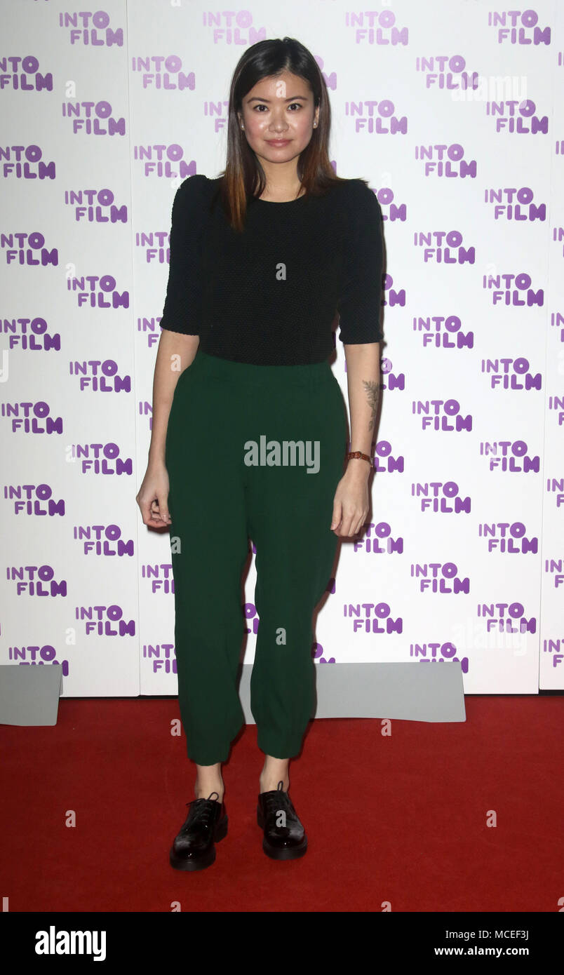 Mar 13, 2018  - Katie Leung attending Into Film Awards 2018, BFI Southbank in London, England, UK Stock Photo