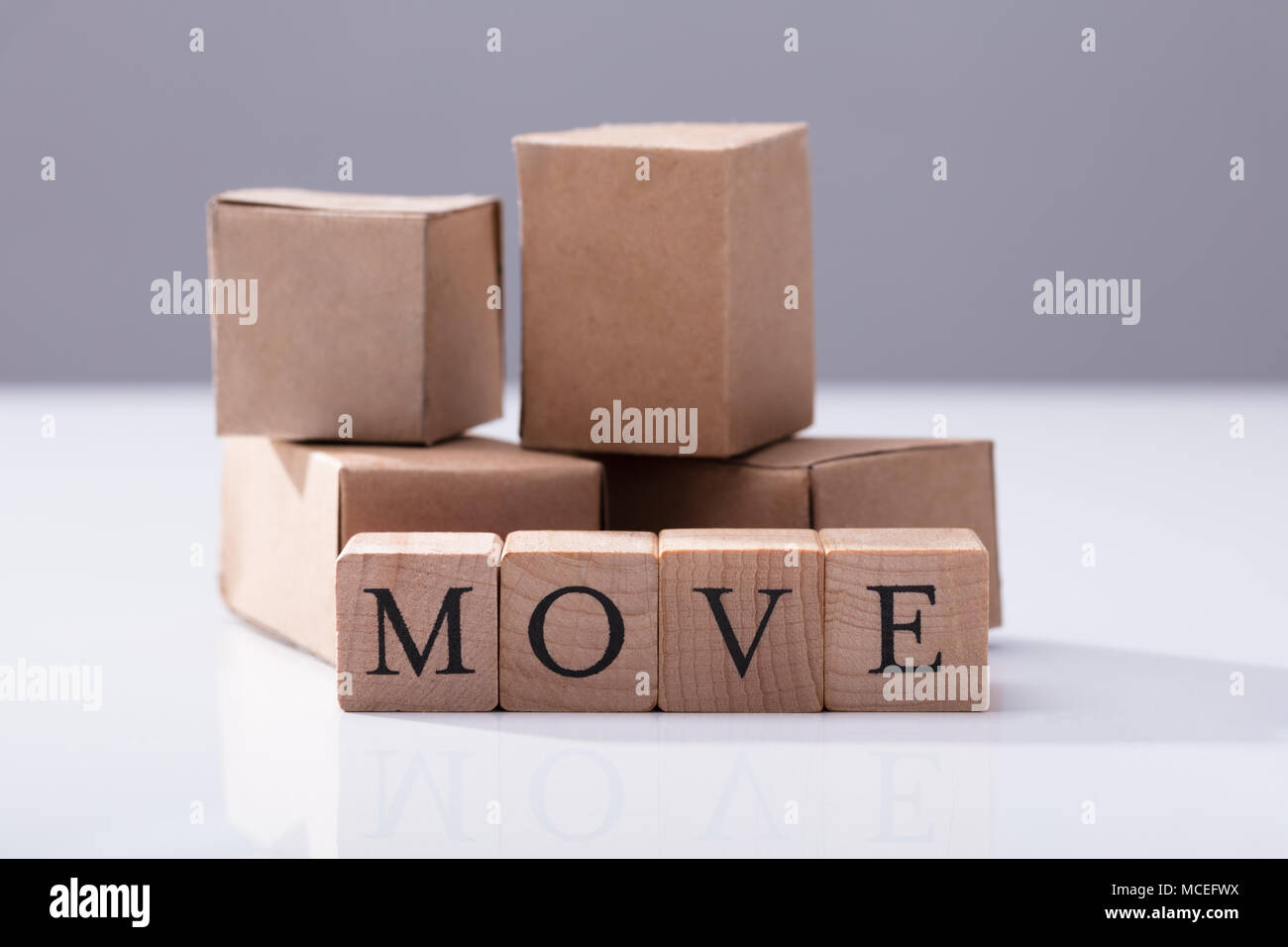 cardboard box blocks