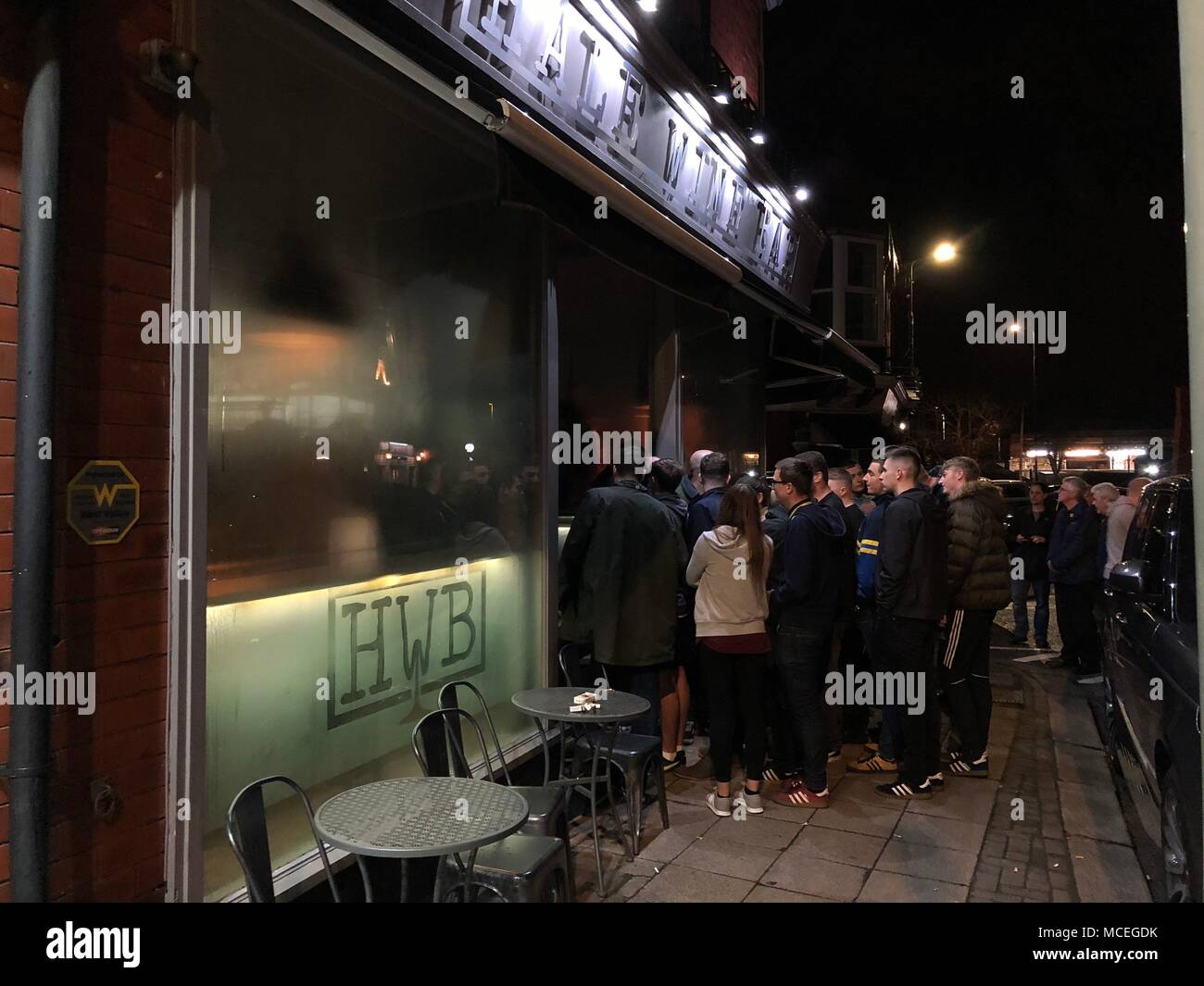 Kyle walker celebrate winning premier league hale wine bar hires stock