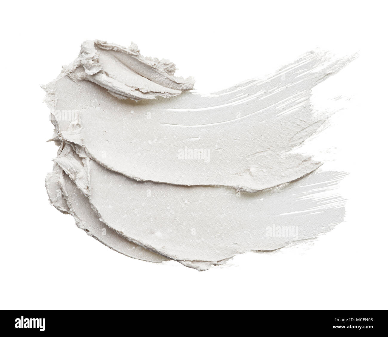 Stunning and exclusive smears and texture made with expensive face clay