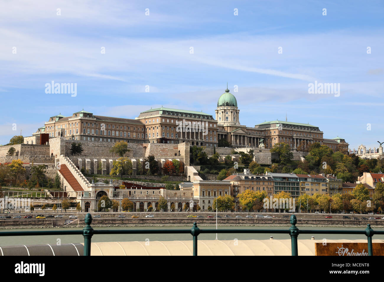 Buda Castle in Budapest, Hungary Stock Photo