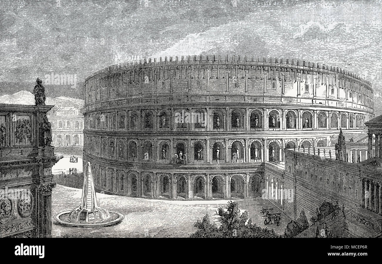Roman Colosseum Reconstructed