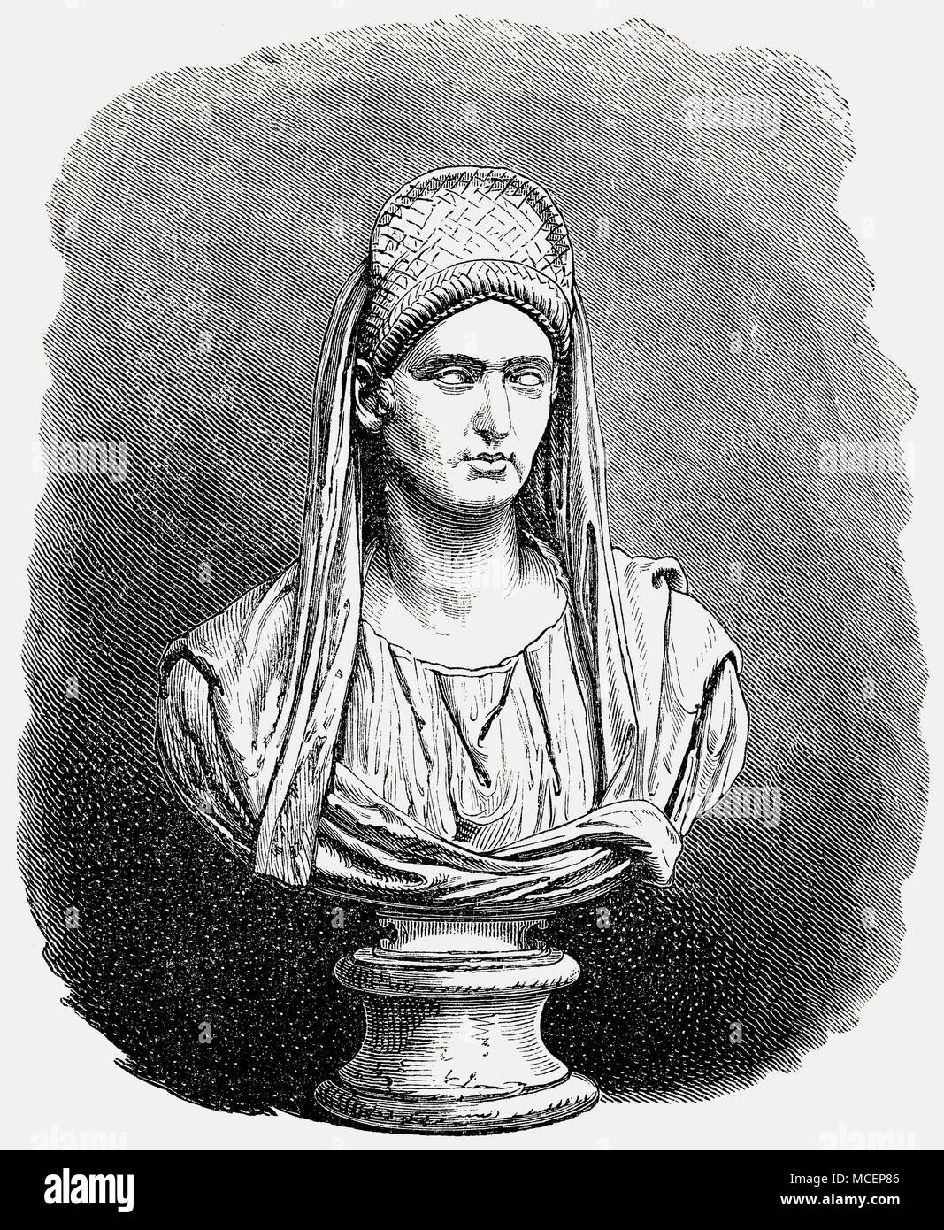 Annia Galeria Faustina Minor, 130 175, wife Roman Emperor Marcus