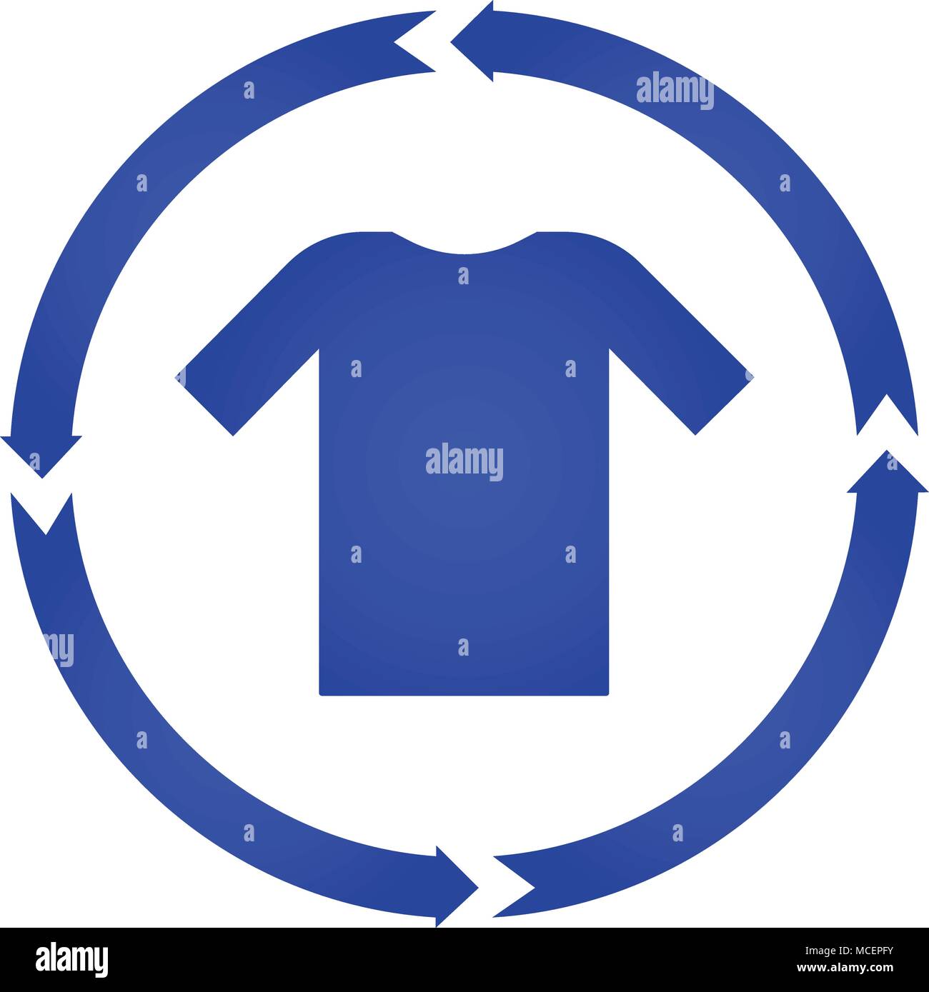 T-Shirt turn icon. vector illustration. flat style Stock Vector