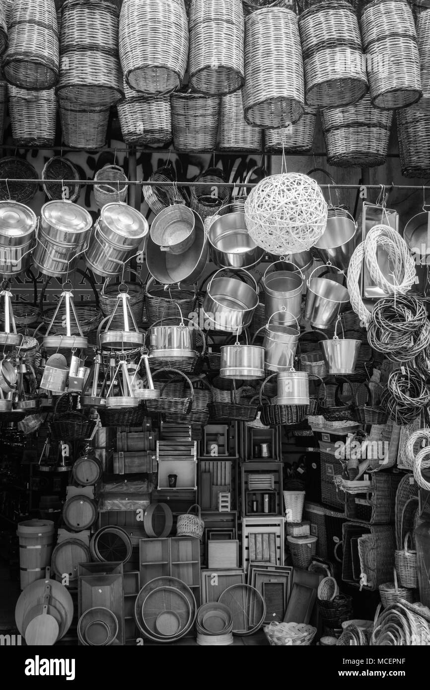Souvenir store Black and White Stock Photos & Images Alamy