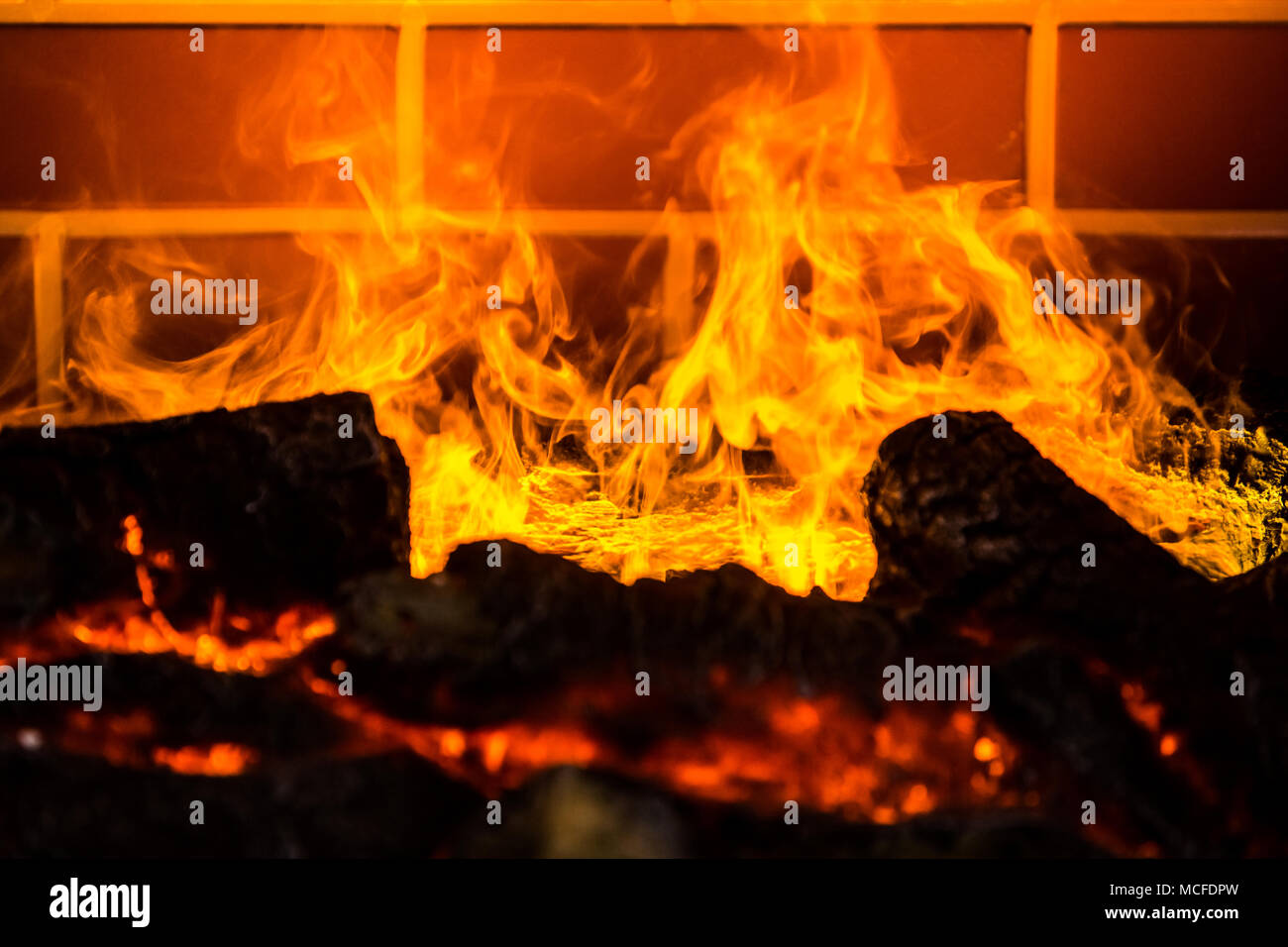 Coal Fire Home Stock Photos & Coal Fire Home Stock Images - Alamy