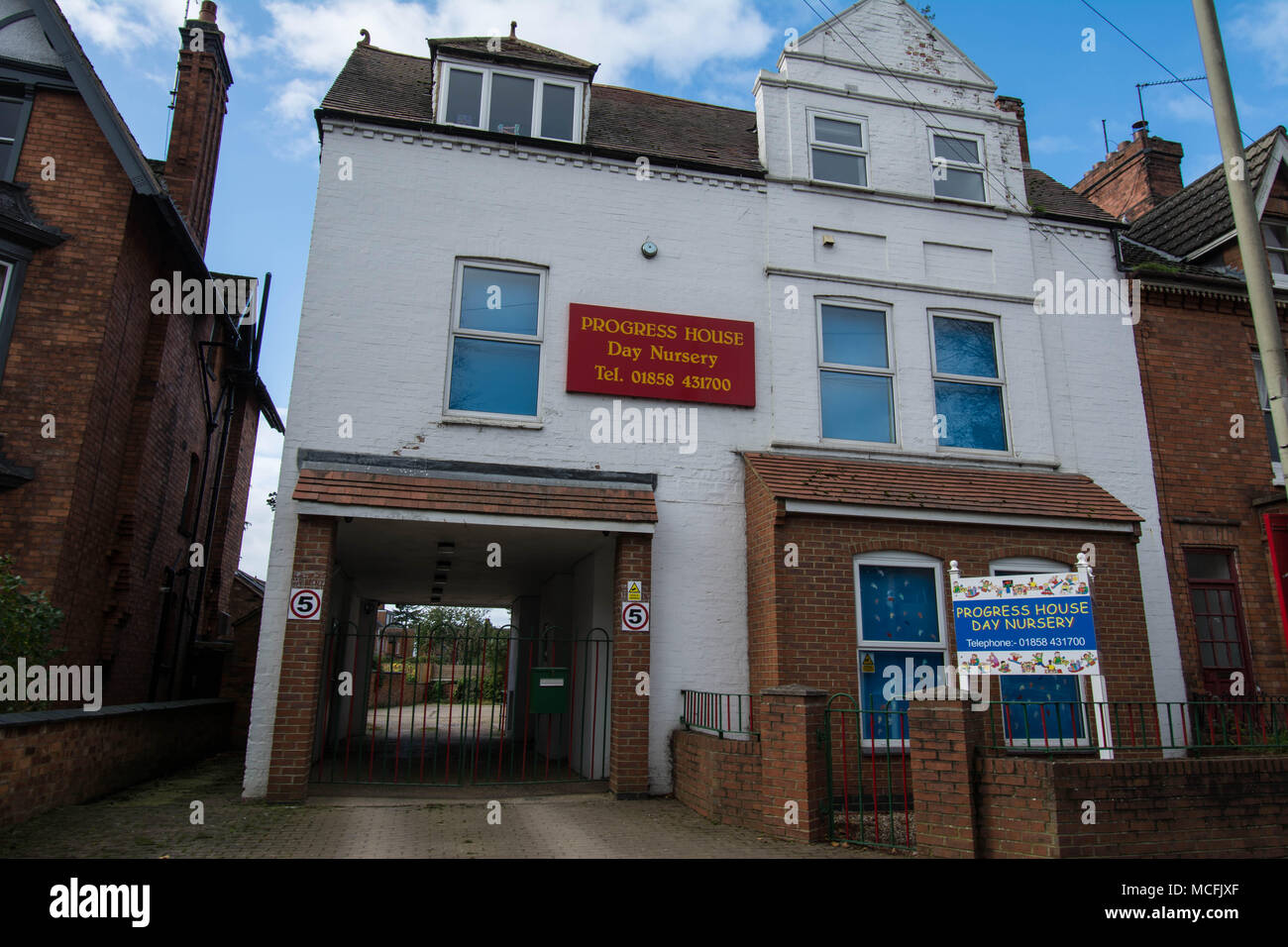 Progress House day Nursery in Market Harborough Northamptonshire