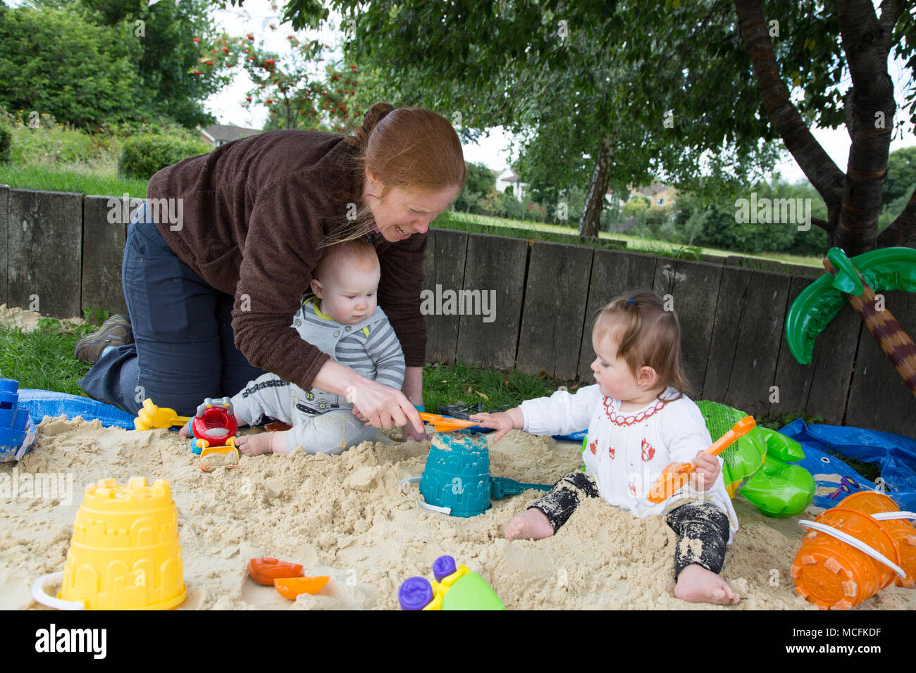 sandpit play for babies