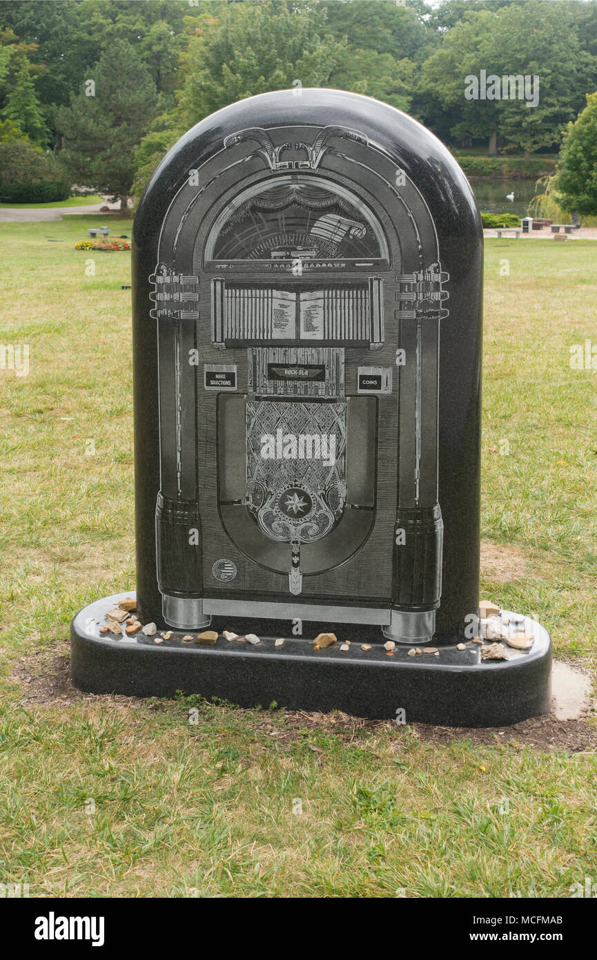 Lake View Cemetery Cleveland Ohio Stock Photo