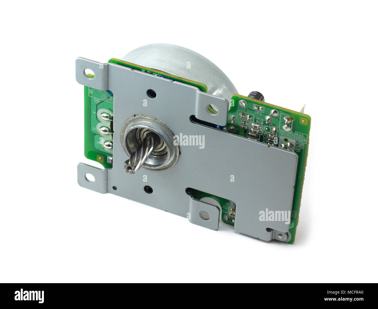 Electric motor Speed control motor with printed circuit board and bracket Stock Photo Alamy