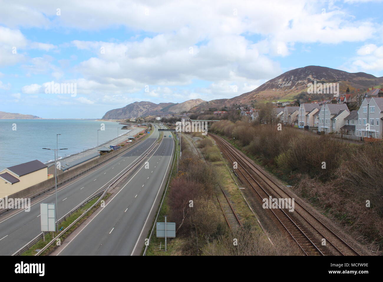 Penmaenmawr, North Wales Stock Photo Alamy