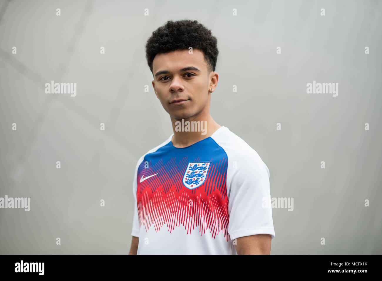 England National Team Training Kit. FIFA World Cup 2018. Stock Photo