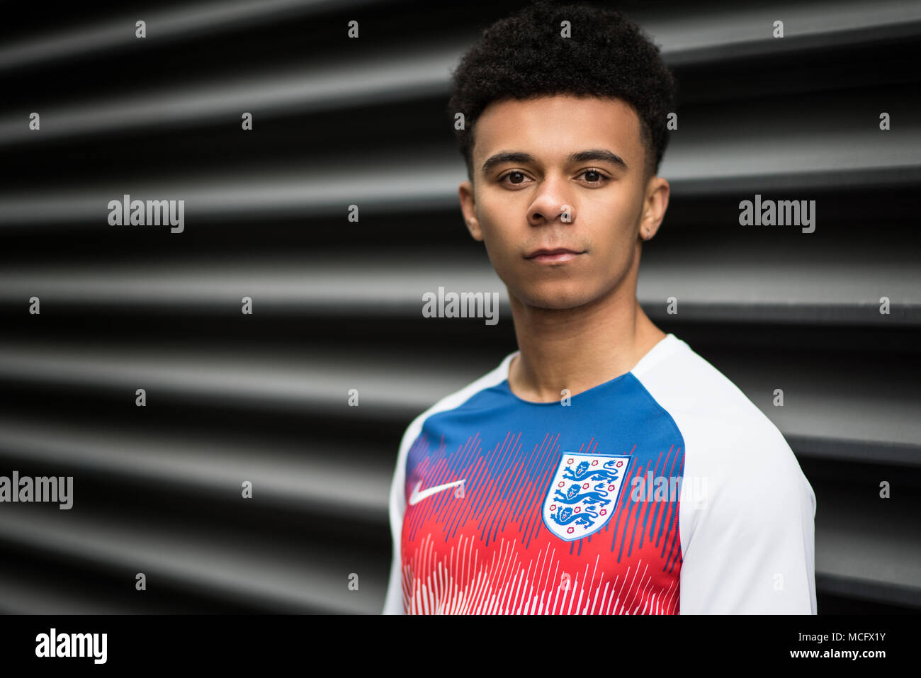England National Team Training Kit. FIFA World Cup 2018. Stock Photo