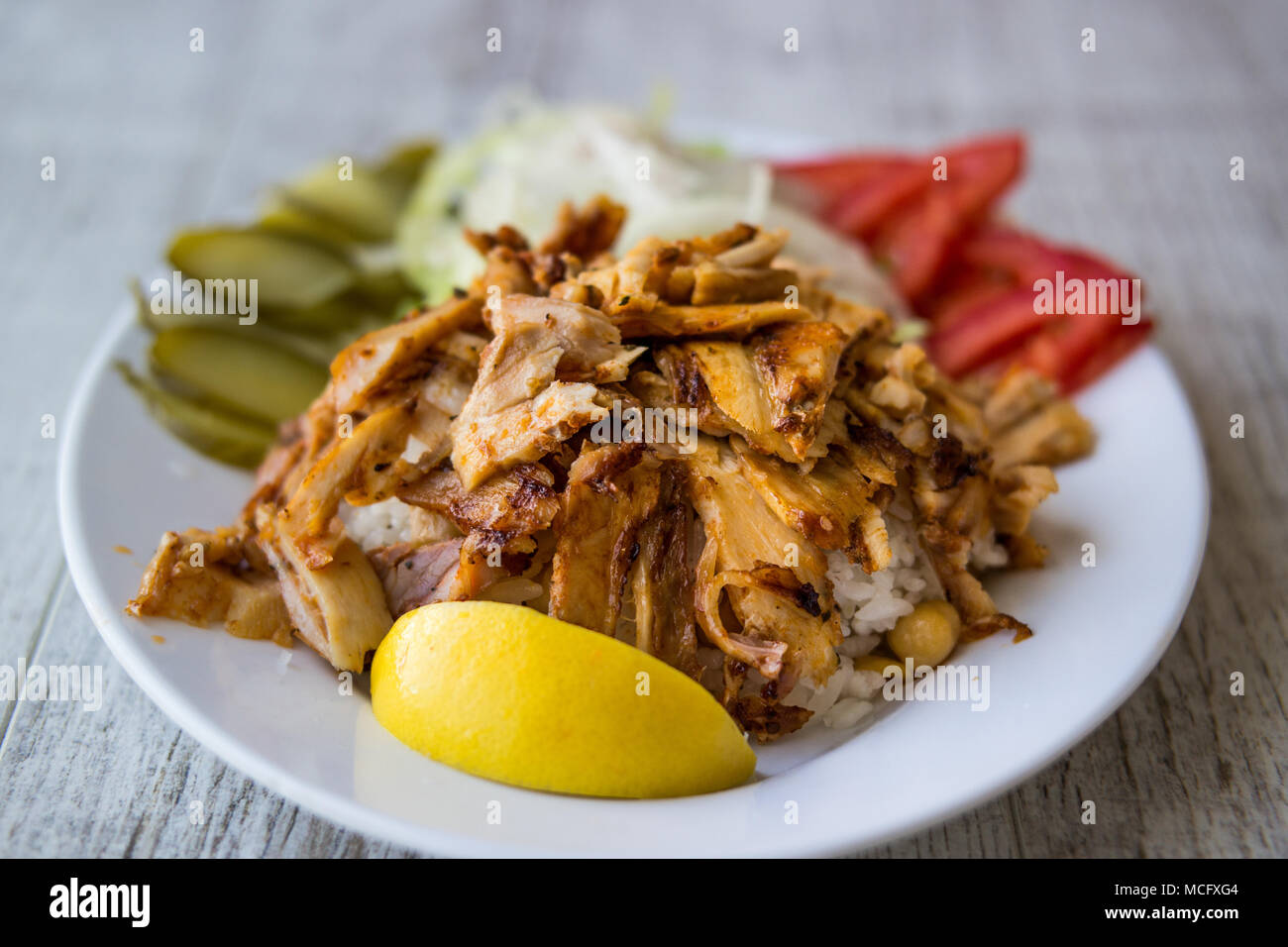Doner Plate High Resolution Stock Photography and Images - Alamy