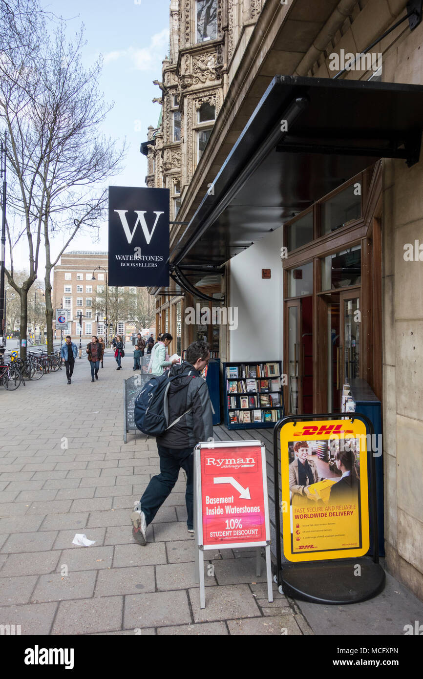 Waterstones london gower street hires stock photography and images Alamy