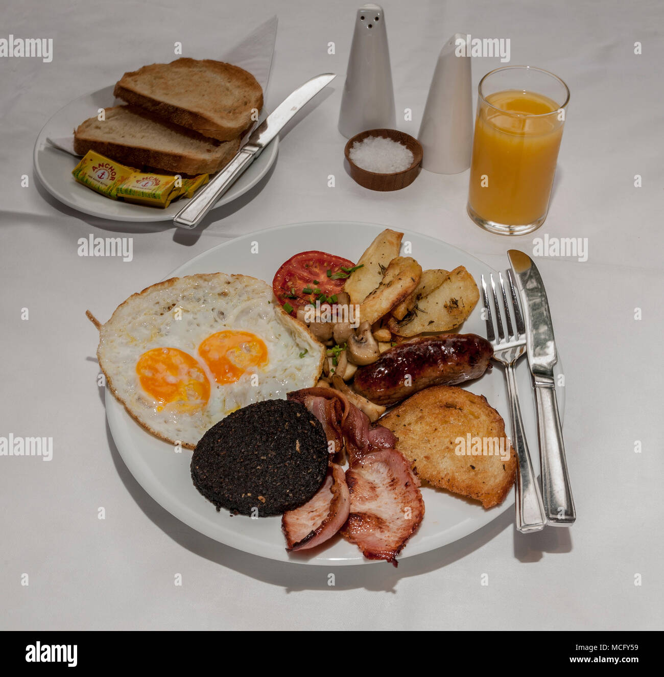 Great British Breakfast Stock Photo