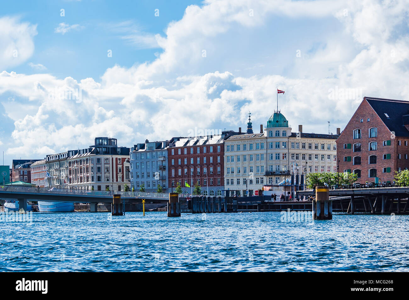 Historical buildings in the city Copenhagen, Denmark Stock Photo - Alamy