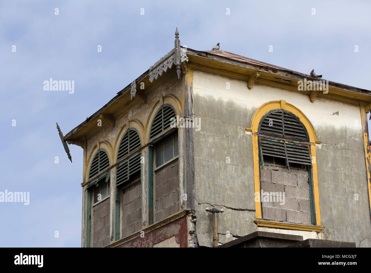 Abandoned mansion Stock Photo