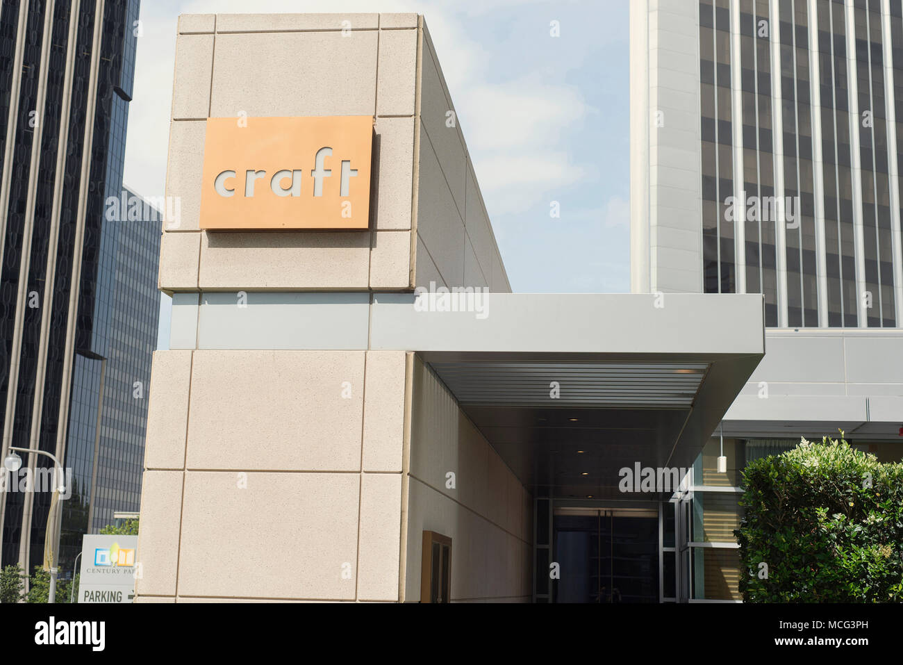 Craft restaurant in Los Angeles, California Stock Photo Alamy